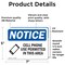 Signmission Cell Phone Use Permitted In This Area, 7 in W x Rectangle, Vinyl Decal OS-2PACK-NS-D-57-L-15321 - alternate 2